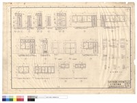 藏品(木門窗詳細圖)的圖片