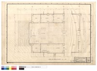 藏品(大會議廳,病歷室,體檢部平面發展圖)的圖片