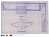 藏品(門樓架構平面,門樓屋頂平面修復示意圖)的圖片