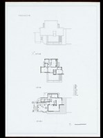 藏品(一層、二層、屋頂平面圖(有畫記))的圖片