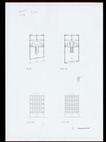藏品(一層/標準層平面圖、正(西向)立面圖、背(東向)立面圖)的圖片