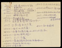 藏品((手寫Memo-正面))的圖片