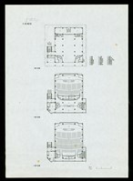 藏品(一層平面圖、二層平面圖、三層平面圖)的圖片