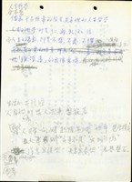 藏品((處事信條、休閒嗜好草稿))的圖片