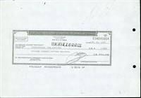 藏品((支票影本))的圖片