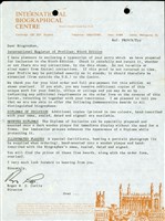 藏品((名人錄邀請函))的圖片