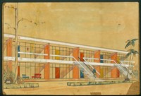 藏品((水彩透視圖))的圖片