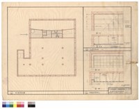 藏品(地下室平頂平面圖　夾板　石棉板平頂詳圖　防音板平頂詳圖)的圖片