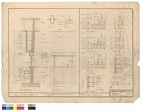 藏品(售票櫃台詳細圖 廚房工作台灶台立面)的圖片