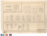 藏品(銅捲門　門立面　門詳圖)的圖片