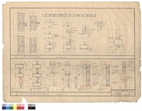 藏品(鋁窗立面及詳細圖　鋁門、夾板門及防音門詳細圖)的圖片