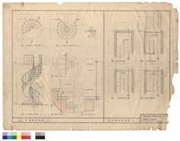 藏品(D樓梯詳圖　A樓梯平面圖)的圖片
