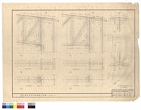 藏品(鋼骨屋架剖面圖)的圖片