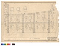 藏品(FRAME B  鋼筋部分繪於剖面圖上，構架圖尚未表明)的圖片