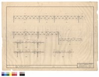 藏品(屋頂鋼骨梁詳細圖)的圖片