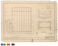藏品(屋頂結構平面圖  屋頂水塔平面圖  屋頂水塔配筋圖)的圖片