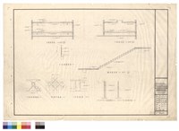 藏品(水箱配筋圖、女兒牆配筋圖、樓梯配筋圖、FG配筋五強圖、柱腳平面圖、A-A剖面圖、R.C wall 配筋圖)的圖片