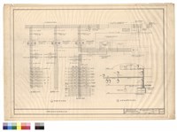藏品(供電系統結線及配電箱配線圖)的圖片