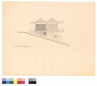 藏品(東區休息亭賣店立面圖)的圖片