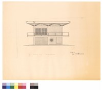 藏品(F 新豐球場 中區  賣店兼休息亭立面)的圖片
