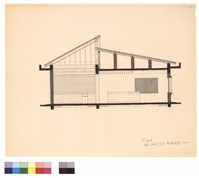 藏品(西區休息亭賣店剖面詳圖)的圖片