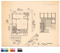 藏品(桿弟餐廳宿舍, 2F平面  一F平面)的圖片