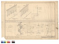 藏品(A.B.樓梯欄杆等詳圖  F 樓梯詳細圖)的圖片