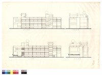 藏品(北向立面圖  南向立面圖  東向立面圖   西向立面圖)的圖片