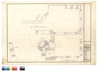 藏品(二層騎樓部分及公共走廊天花平面圖  一層騎樓部分及門廊天花平面圖)的圖片