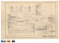 藏品(大門雨棚平頂詳圖)的圖片