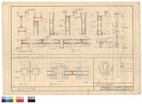藏品(門詳圖  3號門門環詳圖   5號門店徽詳圖)的圖片