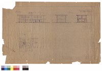 藏品(立面圖  側立面圖  剖面圖  平面圖)的圖片