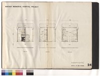 藏品(病床房詳細平面圖)的圖片