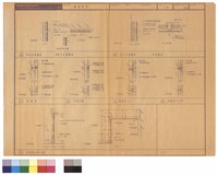 藏品(有孔夾板牆面   混凝土或磚牆底   有孔夾板牆面   木造牆底   花崗岩   大理石類   搗擺假石子   搗擺磨石子版   石膏板牆面接口詳圖)的圖片