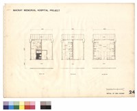 藏品(病床房詳細平面圖)的圖片