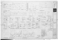 藏品(會議廳桌椅裝修立面及剖面詳圖)的圖片