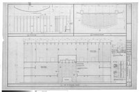 藏品(大廳銅像背立面詳圖、放映室立面詳圖、放映室底樑吊平頂平面圖)的圖片