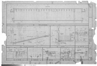 藏品(一、禮堂大接待室剖面圖 二、停車場入口及斜坡剖 三、陰井大樣 四、路肩詳圖)的圖片
