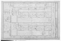 藏品(1、乙電梯管道剖面圖 2、引電梯及管道剖面圖 3、管道剖面圖 4、垃圾管道剖面圖)的圖片