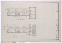 藏品(1、六層結構平面圖 2、七層結構平面圖)的圖片