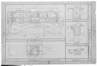 藏品(陰井、路肩詳圖、地下室、一層平面圖)的圖片