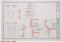 藏品(窗框邊大樣圖、屋頂防水隔熱剖面圖)的圖片