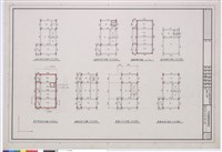 藏品(地下室、1~5樓、屋頂結構平面圖)的圖片