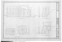 藏品(剖面示意圖、屋頂平面示意圖)的圖片