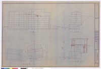 藏品(屋頂平面示意圖、剖面示意圖)的圖片