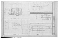 藏品(底層及屋頂平面、總剖面)的圖片