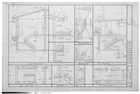 藏品(圓鐵樓梯平面、剖面側樓梯平面、剖面、主要樓梯平面剖面)的圖片