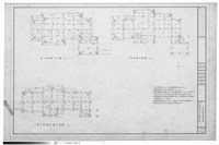 藏品(基礎平面圖、中間層平面圖、上層平面圖)的圖片