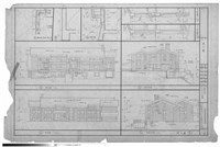 藏品(正、背、左右立面圖、牆剖面圖)的圖片