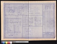 藏品(雨蓬大樣、 廚房平面、衣櫥詳圖、室內粉刷表)的圖片